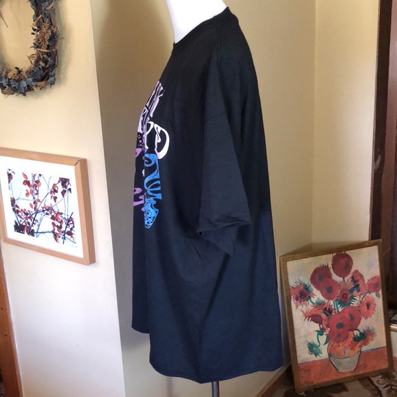 PINK FLOYD Size 2X Repro ‘73 Concert Tee Pig & WaterGirl GROOVY Rock-n-Roll NEW - Picture 5 of 10